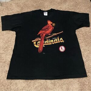Vintage St. Louis Cardinals Pro Player Cardinal Image Sportswear Shirt Men XL